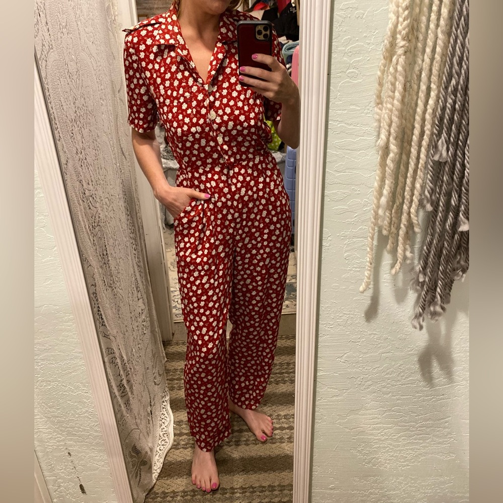 VTG 90s pocket romper - Picture 1 of 2